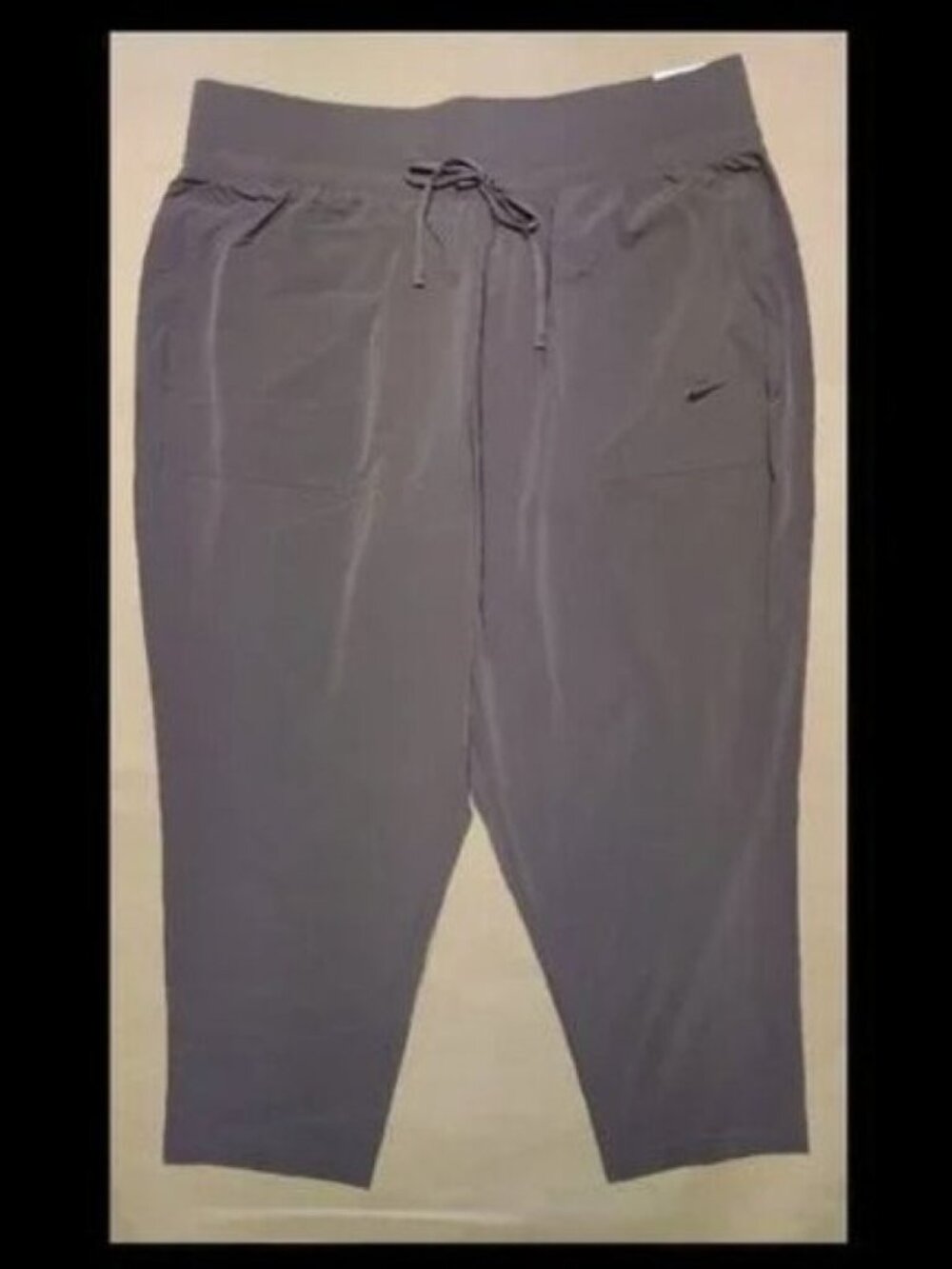 NWT Nike Bliss Luxe 7/8 Length Training Pants - DM3340-202 -Violet- Women's 1X